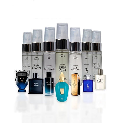 Perfumes con Feromonas Equivalencias LOVEX 20ml.