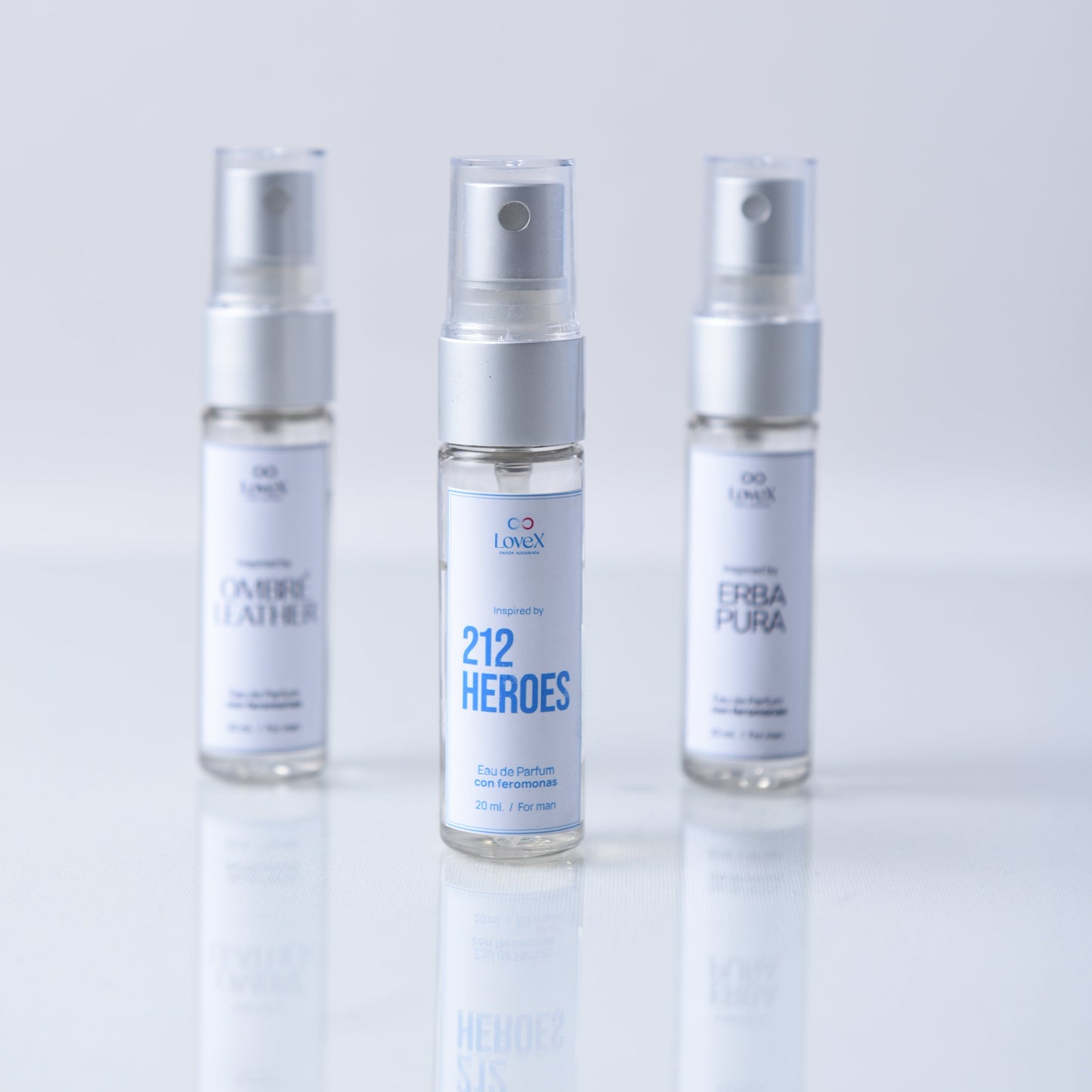 Perfumes con Feromonas Equivalencias LOVEX 20ml.